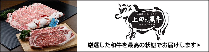 北海道・十勝・新得町　上田の黒牛